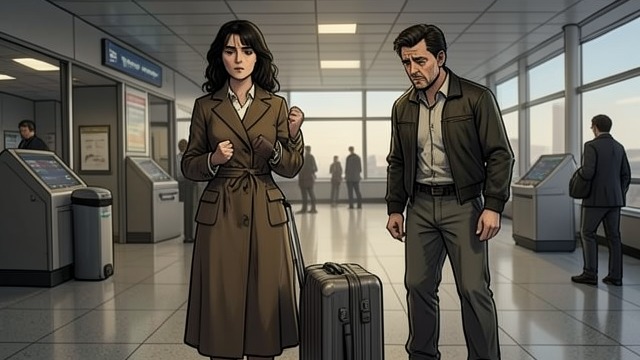 The Airport-Eve Confrontation from "The Sun is Also a Star". Speaking the Hurt A Direct Accusation Natasha tells Samuel that she heard him call his wife and children his greatest regret.