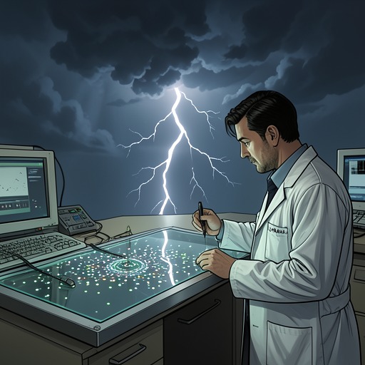 Chance, Causality, and the Universe from "The Sun is Also a Star". The novel repeatedly stages the dispute between randomness and destiny, using scientific ideas to ask how people make meaning from events they cannot control.