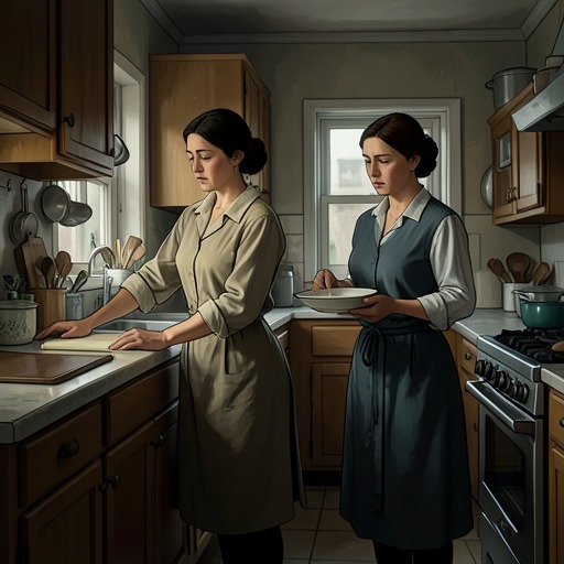Natasha and Patricia’s Mother-Daughter Bond from "The Sun is Also a Star". Natasha and Patricia share affection and practical loyalty, but their differing responses to hope and independence expose the strain of the family crisis.