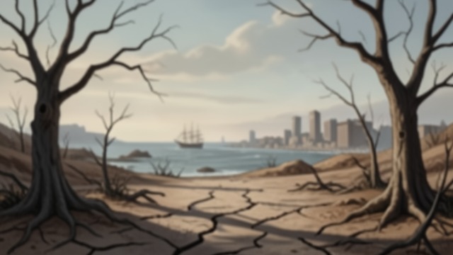 A World After War from "The Robot Who Looked Like Me". Ecological Damage A damaged biosphere The Third World War destroys ecosystems and leaves many animal and plant species unable to survive.