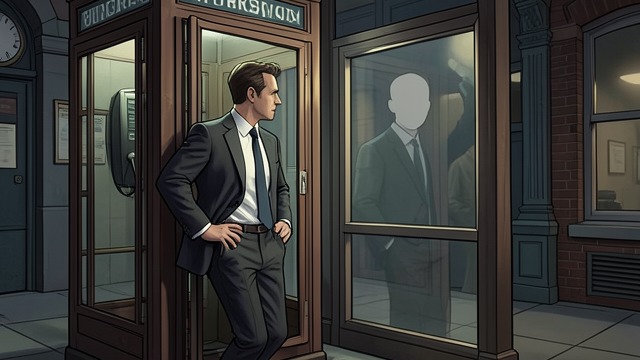 The Cerulean Telephone from "The Robot Who Looked Like Me". A President Calls Heaven The forbidden line President Edgars uses the emergency telephone and asks to speak with God.