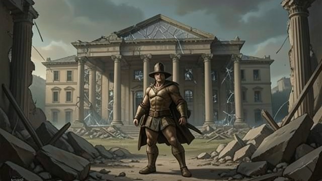 The Palace as Imperial Symbol from "The Robot Who Looked Like Me". Power Reduced to Ruins The limits of ceremony The palace’s bronze cauldrons, balustrades, and silver eagles cannot protect its occupants.