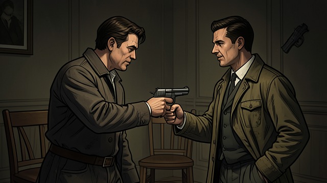 No Rules Beyond the Performance from "The Robot Who Looked Like Me". Violence Without a Safety Net The role’s apparent rules Washburn mocks Parker’s belief in special rules and reminds him that a fight has consequences.
