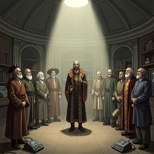 The Paradox of Ending Time from "The Robot Who Looked Like Me". This thread examines how the Gleister sequence turns philosophical claims about recurrence and positional reality into an inescapable political and personal…