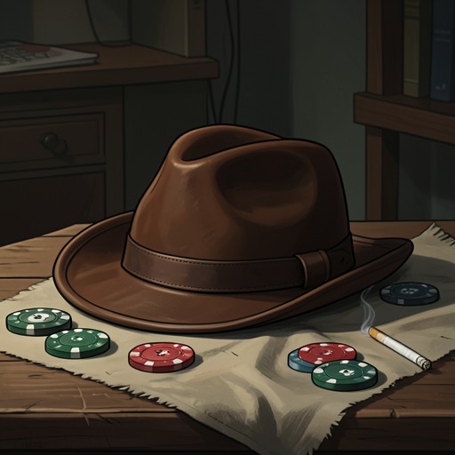 A Derb y Becomes a Promise from "The Robot Who Looked Like Me". This subplot tracks the derby from a wagered object to the emblem around which Little Joe and Washburn negotiate their final meeting.