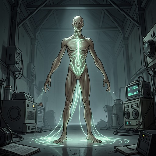 The Body as an Unfinished Form from "The Robot Who Looked Like Me". This thematic thread examines the goo’s desire for form and Pareti’s struggle to define himself against an organism that changes his body and surroundings.
