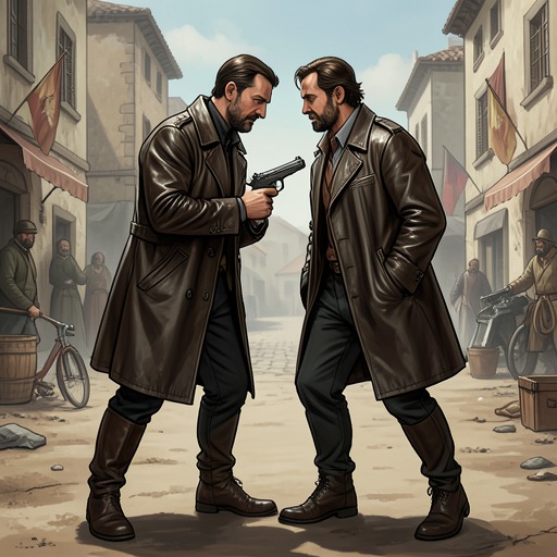 Friendship Against the Script from "The Robot Who Looked Like Me". This emotional thread follows the friendship between Washburn and Natchez Parker as Parker tries to hold his friend to a shared identity.
