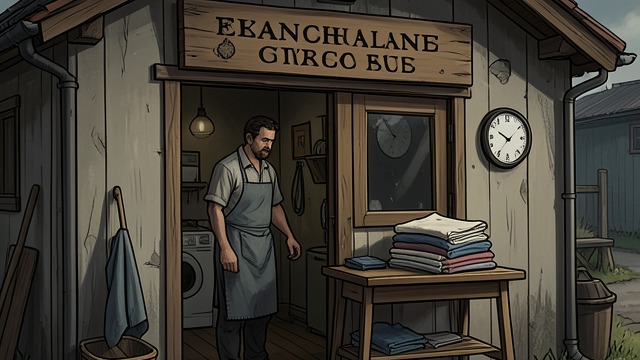 The Laundry on His Terms from "Martin Eden". A Chosen Enterprise Conditions established Martin offers Joe a small laundry, but Joe initially rejects the gesture as an attempt to end their conversation.