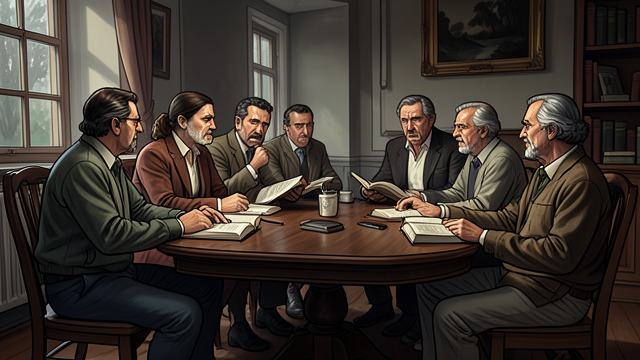 The Philosophers’ Room from "Martin Eden". Living Argument Competing accounts Brissenden introduces Martin to a group of working-class thinkers, where idealists and materialists debate consciousness…