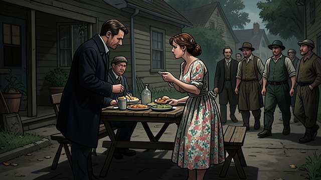 Years of Waiting from "Martin Eden". A Reunion Among the Old Crowd Recognition returns At a working-class picnic, Martin meets Lizzie again.