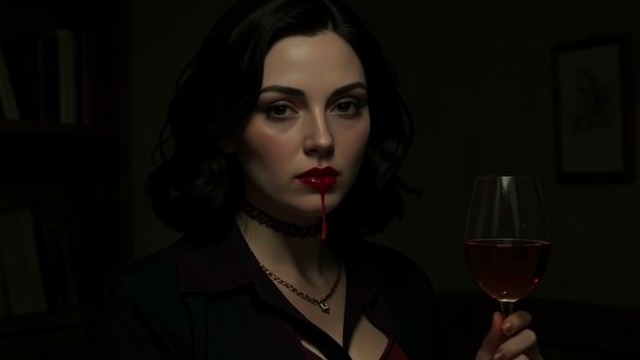 The Cherry-Stained Lips from "Martin Eden". A Human Presence Appears The illusion breaks Martin notices cherry stains on Ruth’s lips and recognizes that she is flesh, subject to ordinary physical needs.