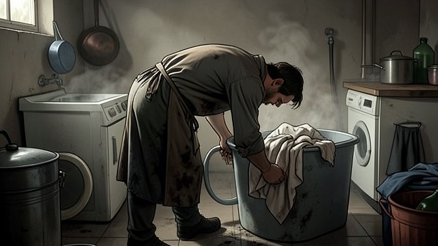 The Laundry’s Mechanical Day from "Martin Eden". The Worker as Machine Motion replaces thought Laundry tasks demand speed and accuracy in a hot, exhausting room.