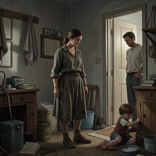 Maria’s Household and Independence from "Martin Eden". This thread follows Maria Silva’s poverty, practical kindness toward Martin, and eventual transition to economic security.