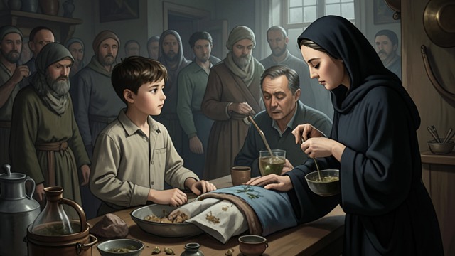 Olga’s Remedies and Limits from "The Painted Bird". Healing Within a Supernatural Order Ritual as Practical Knowledge Olga treats villagers with herbs, mixtures, incantations, and physical procedures.