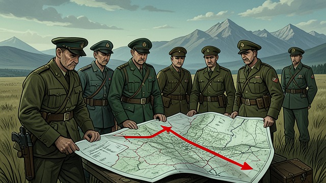 Choosing Limited War from "Truman". Choosing Limited War Chinese Intervention A massive Chinese counteroffensive forced U.N. forces into a difficult retreat.
