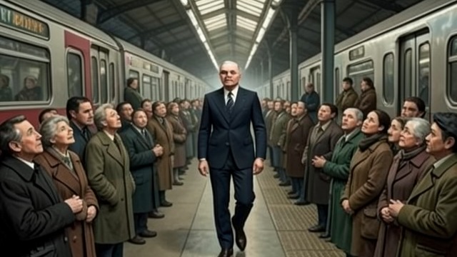 A Public Comeback from "Truman". A Public Comeback Contact Large crowds greeted Truman as he traveled by rail.