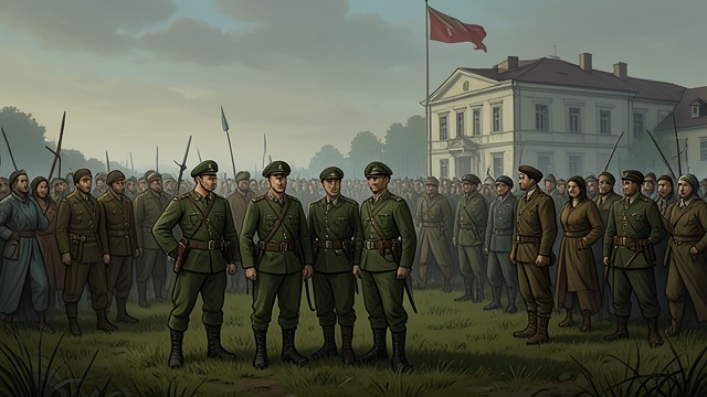 Stalemate and Armistice from "Truman". Stalemate and Armistice Fighting Around the Line The front stabilized near the 38th parallel while negotiations over prisoners and terms dragged on.