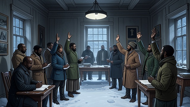 Chatham Convention from "The Good Lord Bird". The Chatham Convention is a January anti-slavery gathering in Chatham, Ontario, that marks a turning point in John Brown’s recruitment effort: after an…