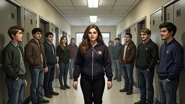 A Changed Hallway Reputation from "The Kissing Booth". Attention Becomes Unwanted Gossip and Comments Students ask Elle about the kiss and make remarks that imply more than actually happened.