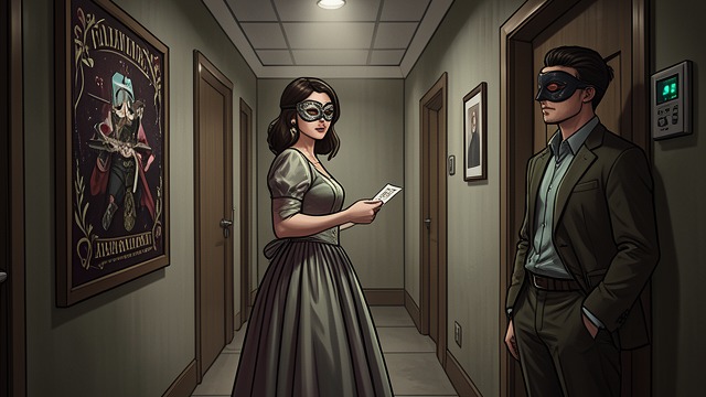 A Masquerade Chosen from "The Kissing Booth". Planning an Elaborate Night The School Council Debate The council considers several themes before choosing a masquerade for the Summer Dance at The Royale.