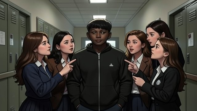 Rumor Spreads from "The Kissing Booth". Elle Becomes the Story Questions from Students Girls gather around Elle wanting to know whether the kiss involved tongue and whether she likes Noah.
