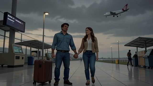 An Open-Ended Goodbye from "The Kissing Booth". Hope Without Certainty A Promise to Try Noah and Elle say goodbye at the airport and agree to try a long-distance relationship.