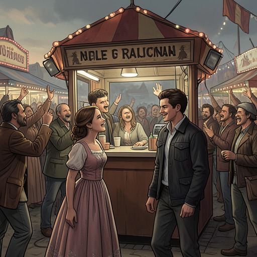 The School Carnival’s Turning Point from "The Kissing Booth". This thread treats the carnival kiss as a social and emotional turning point that changes Elle’s understanding of Noah and alters their public identities.