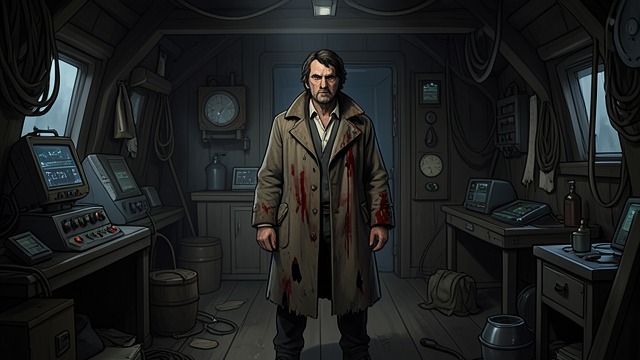 A Ghost in the Hold from "The Luminaries". A Ghost in the Hold Moody sees the inexplicable A bleeding figure appears to Moody inside Godspeed’s hold and calls Anna’s name.