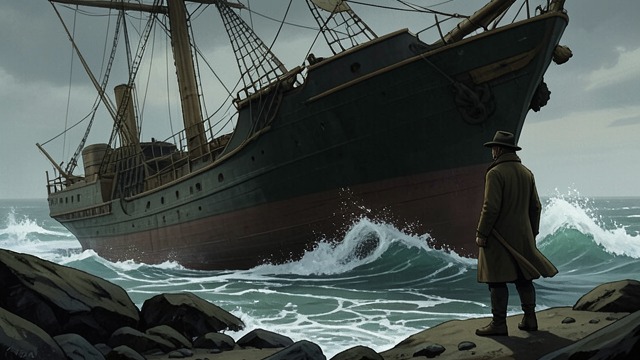 The Wreck Changes the Stakes from "The Luminaries". The Wreck Changes the Stakes The ship is lost Godspeed founders on the Hokitika bar.