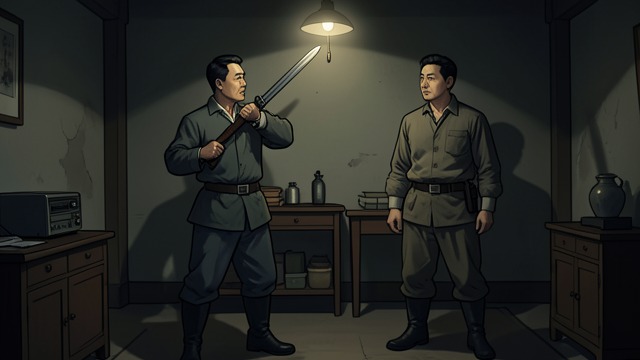 A Misidentified Arrest from "The Luminaries". A Misidentified Arrest The wrong man is attacked Men searching for Ah Sook assault Quee Long because they cannot distinguish the two Chinese men.