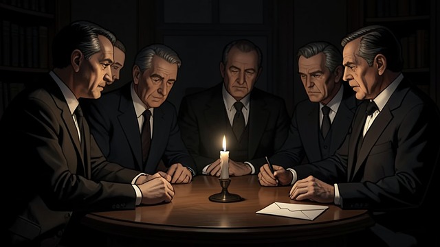 The Crown Oath Expands from "The Luminaries". The Crown Oath Expands A council becomes a shared secret Nilssen brings information about Quee and the retorted gold to the Crown meeting.