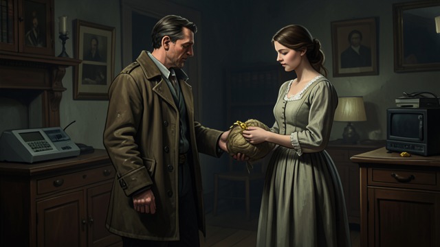 Gold Fuels Suspicion from "The Luminaries". Gold Fuels Suspicion A discovery is misread Clinch finds gold sewn into Anna’s dresses and assumes she is part of Mannering’s smuggling scheme.