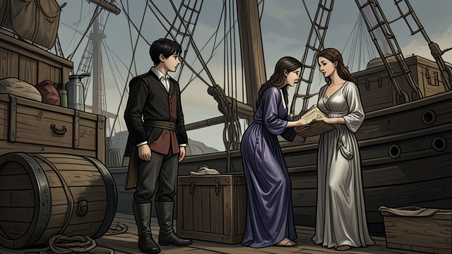A Merchant’s Son from "The Luminaries". A Merchant’s Son A career begins in trade Francis Carver works for Dent & Co. and oversees goods moving through Kwangchow.