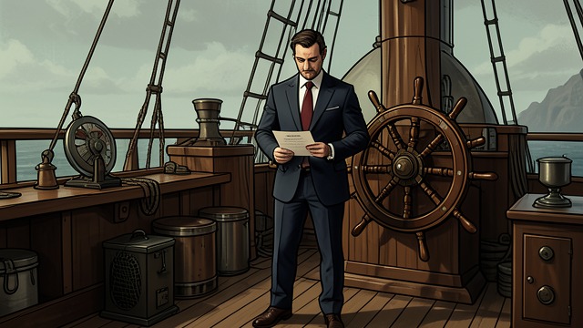 Lauderback’s Ship from "The Luminaries". Lauderback’s Ship A vessel with value Alistair Lauderback owns Godspeed among several ships and treats the barque as a useful asset.
