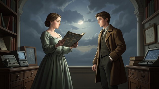 A Shared Birth Chart Is Imagined from "The Luminaries". A Shared Birth Chart Is Imagined Lydia finds a coincidence After meeting Anna and Emery on the same day, Lydia tells Anna that she may share a birth chart with…