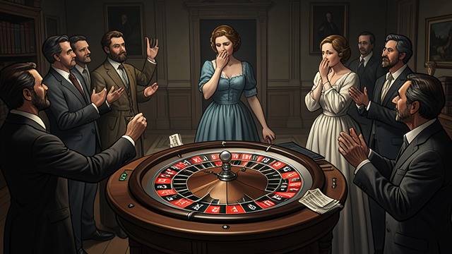 A Weighted Wheel from "The Luminaries". A Weighted Wheel Lydia manages probability At the House of Many Wishes, Lydia rigs the gambling wheel so patrons nearly win.
