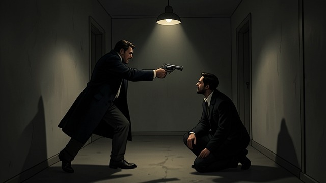 The Killing Is Called Lawful from "The Luminaries". The Killing Is Called Lawful Shepard fires first Shepard finds Ah Sook outside the Crown, kneeling with his revolver.