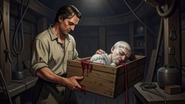 The Apparition in the Hold from "The Luminaries". The Apparition in the Hold A man in a crate Moody describes finding a figure inside a shipping crate aboard Godspeed, bleeding and repeating Anna’s name.