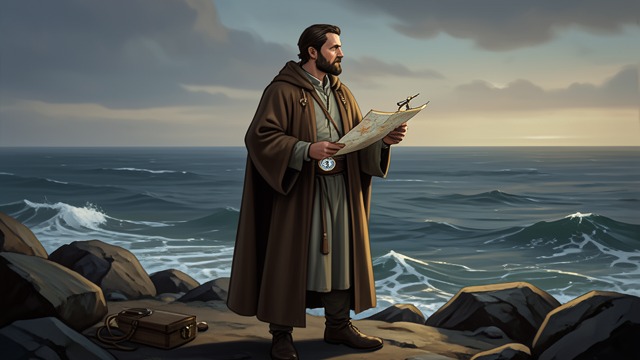 A Guide Chooses His Own Work from "The Luminaries". A Guide Chooses His Own Work Employment is offered Tauwhare seeks work and refuses requests to perform surveillance at the Godspeed wreck.