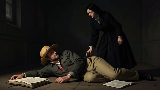 A Wound Reveals the Hidden Cost from "The Luminaries". A Wound Reveals the Hidden Cost Staines returns injured Tauwhare finds Staines with a bullet wound.