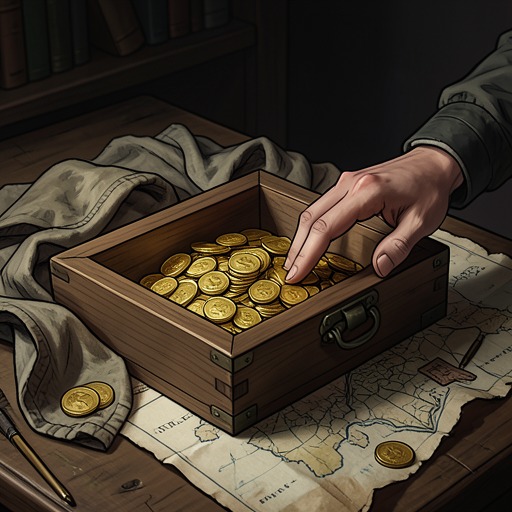The Competing Stories of the Missing Gold from "The Luminaries". This thread follows conflicting explanations of who owned the gold and why it travelled through gowns, a mine, and a dead man’s cottage.