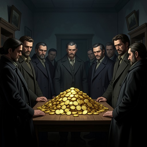 The Changing Status of Wells’s Gold from "The Luminaries". This thread follows the money as it shifts from private wealth to a disputed inheritance, a legal asset, and a set of obligations.