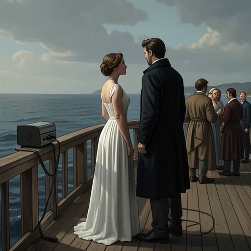 The First Arrival and the Last Beginning from "The Luminaries". This thread follows Anna and Staines from a shared voyage to a final conversation about beginnings, memory, and the future.