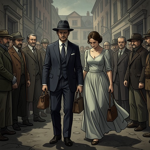The Debt of a Chosen Name from "The Luminaries". This thread traces how characters adopt names to escape shame, claim authority, or make a new life, while the law struggles to distinguish them.