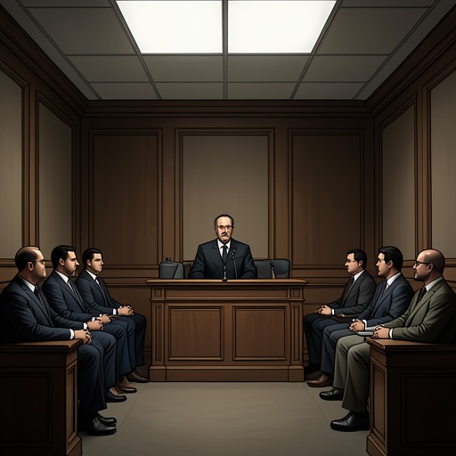 The Trial’s Two Verdicts from "The Luminaries". This thread follows the paired hearings that judge Anna’s conduct and Staines’s financial crimes, while exposing the limits of courtroom truth.