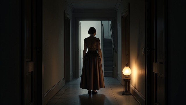 The Secret Route Discovered from "The Hidden Staircase". The Apparition Becomes Physical A Hidden Stairway Nancy discovers an opening behind a closet and descends into the passage.