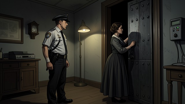 The Law Intervenes from "The Hidden Staircase". Coercion Meets Authority Evidence Persuades the Sheriff Nancy presents the passage and the pattern of thefts; the sheriff finally agrees to act.