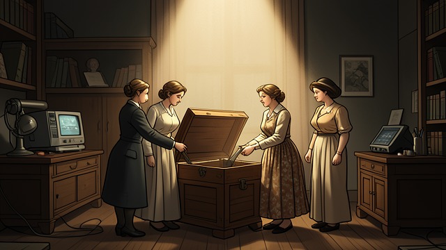 A Home Kept Together from "The Hidden Staircase". Relief and Gratitude Possessions Returned The sisters recover the urn, pin, dresses, and other belongings.