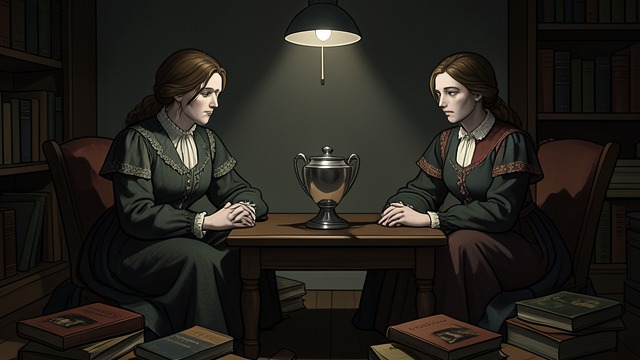 Leaving Seems Necessary from "The Hidden Staircase". Retreat as Protection A Sleepless Night The sisters spend the remainder of the night awake after the silver urn is stolen.