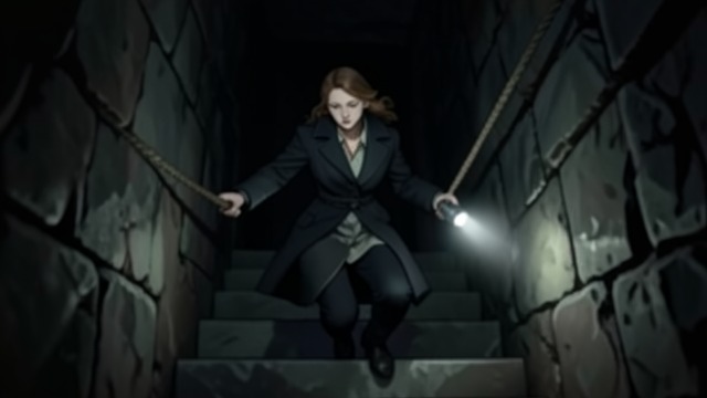 Facing the Passage from "The Hidden Staircase". Courage Under Pressure Fear in the Dark Nancy is trapped, falls down stone steps, loses her light, and fears that she may be unable to escape.